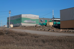 Kugluktuk High School, which serves approximately 160 students grades seven to twelve.